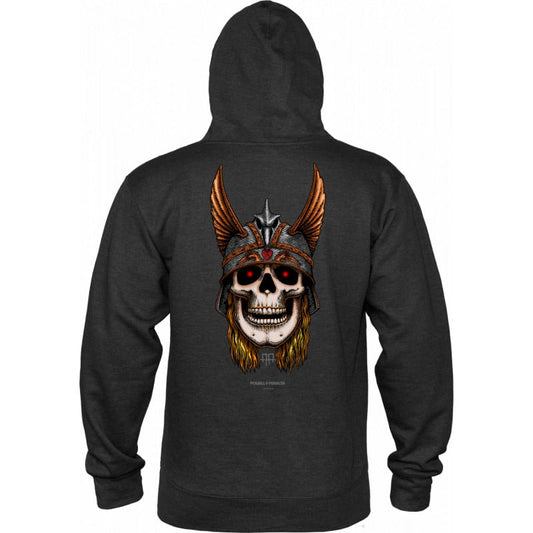 Sweatshirt Hoodie Powell Peralta Andy Anderson Skull Charcoal Heather