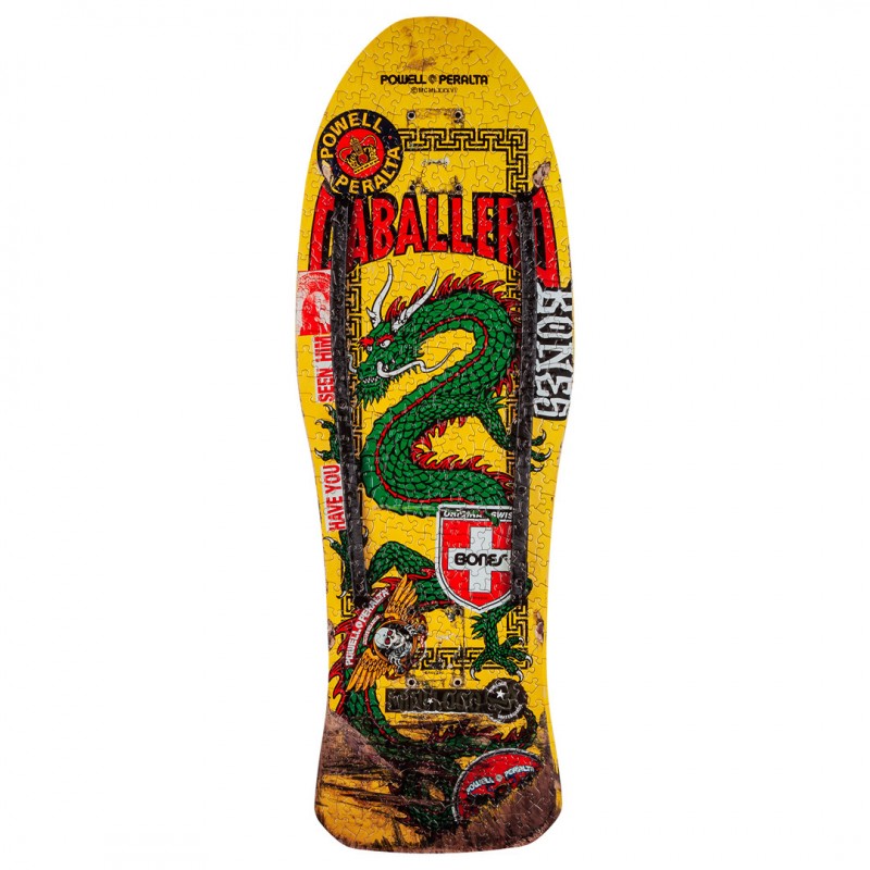 Puzzle Powell Peralta Cab Chinese Dragon Yellow