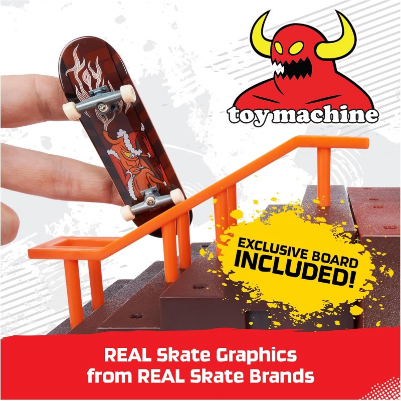 Tech Deck Pyramid Shredder 2.0 X-Connect Park Creator Ramp – NO23 ...