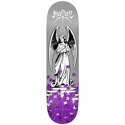 Real Hayley Pieces TrueFit Silver Skateboard Deck 8.25"