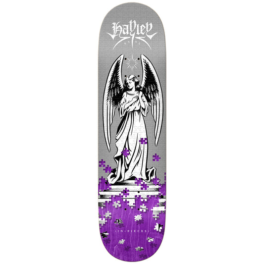 Real Hayley Pieces TrueFit Silver Skateboard Deck 8.25"