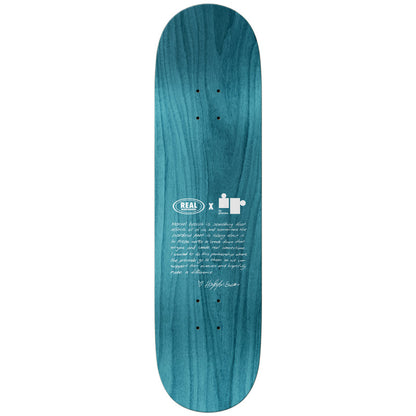 Real Hayley Pieces TrueFit Silver Skateboard Deck 8.25"