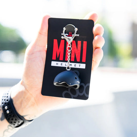 Triple Eight Key Chain Helmet - Black