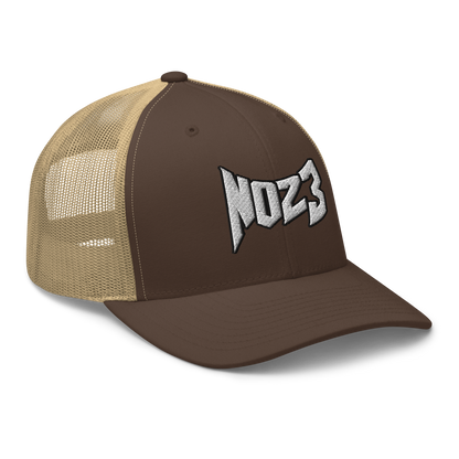 NO23 Trucker Black Cap