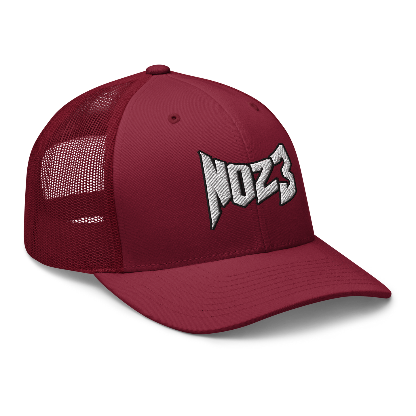 NO23 Trucker Black Cap