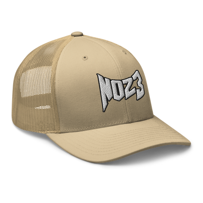 NO23 Trucker Black Cap