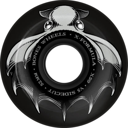 Bones Dark Waters X-Formula™ (XF) V5 Sidecut Black Wheels - 52mm 99A