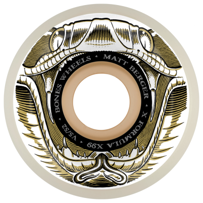 Bones Wheels Matt Berger Battlesnake X-Formula™ (XF) V5 Sidecut - 52mm 99A