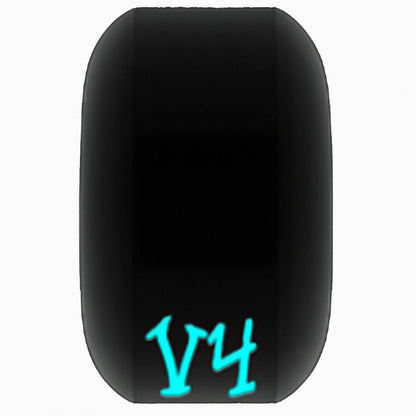 Bones 100s 15 Formula V4 Wide Black Wheels - 53mm