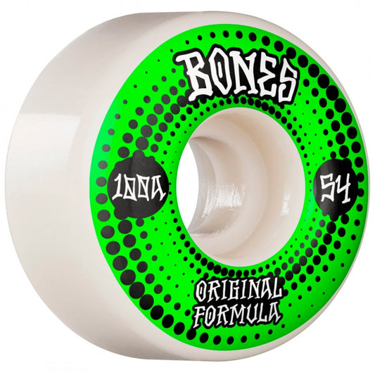 Rodas Bones 100s 15 Formula V4 Wide White - 54mm
