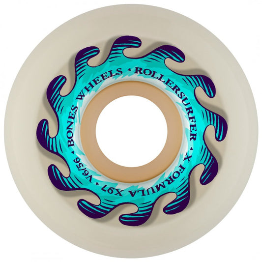 Rodas de Skate Bones Ben Koppl Infinite Wave X-Formula™ (XF) V6 Wide-Cut 56mm 97A