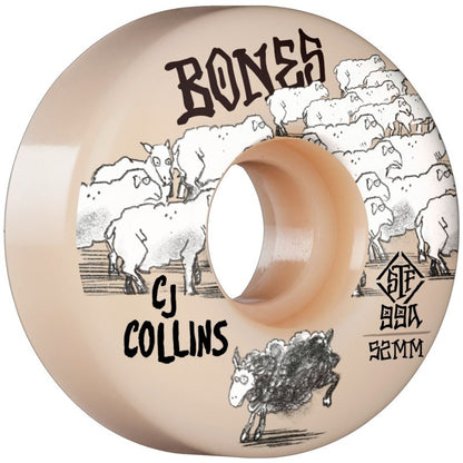Bones CJ Collins Black Sheep Street Tech Formula™ (STF) V3 Slims 52mm 99A Wheels