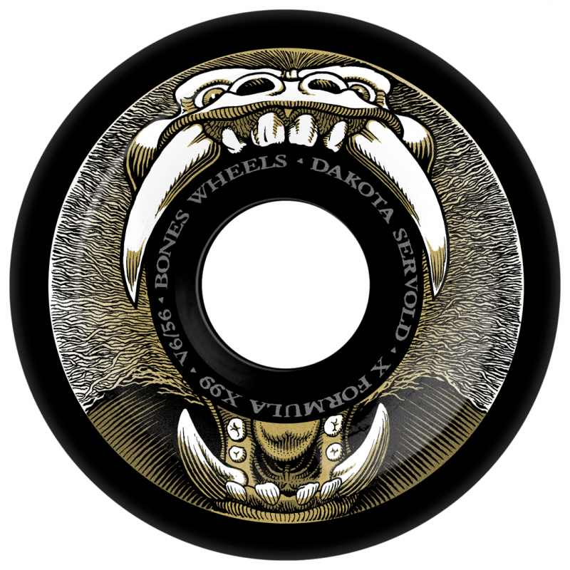 Rodas Bones Dakota Servold Baboonatic X-Formula™ (XF) V6 Wide-Cut - 56mm 99A