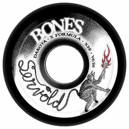 Rodas Bones Dakota Servold Eternal Search X-Formula™ (XF) V6 Wide-Cut - 56mm 99A