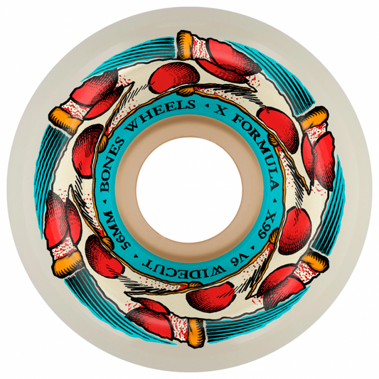 Rodas Bones Deep Dish X-Formula™ (XF) V6 Wide-Cut - 56mm 99A