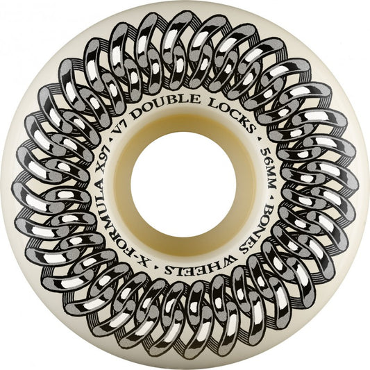 Rodas Bones Double Lock X-Formula™ (XF) V7 Double Locks - 56mm 97A