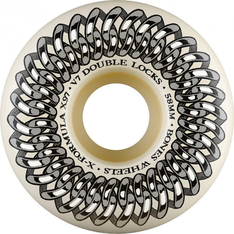 Rodas Bones Double Lock X-Formula™ (XF) V7 Double Locks - 58mm 97A