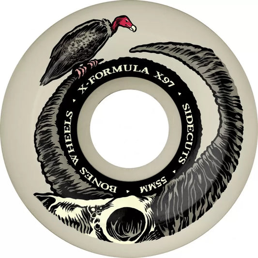 Bones Floor Horns X-Formula™ (XF) V5 Sidecut Wheels - 55mm 97A