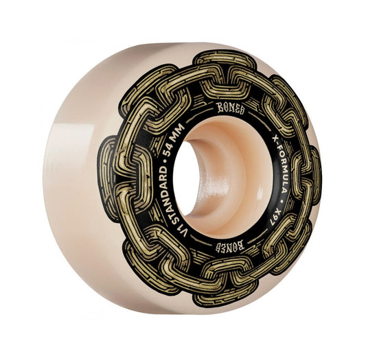 Rodas Bones Gold Chain X-Formula™ (XF) V1 Standard 54mm 97A