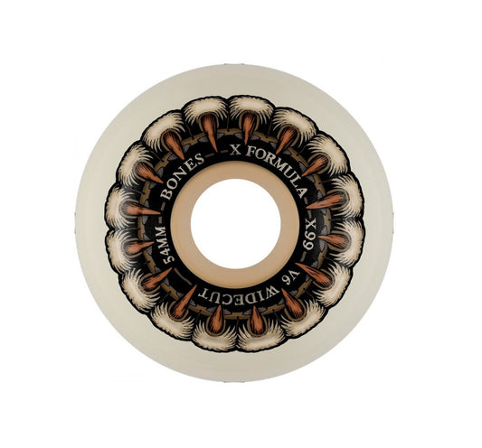 Rodas Bones Grippin Wolf X-Formula™ (XF) V6 Wide-Cut 54mm 99A