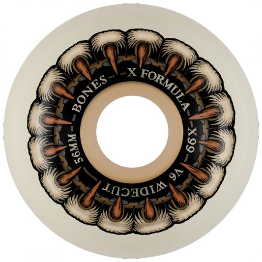 Rodas Bones Grippin Wolf X-Formula™ (XF) V6 Wide-Cut 56mm 99A