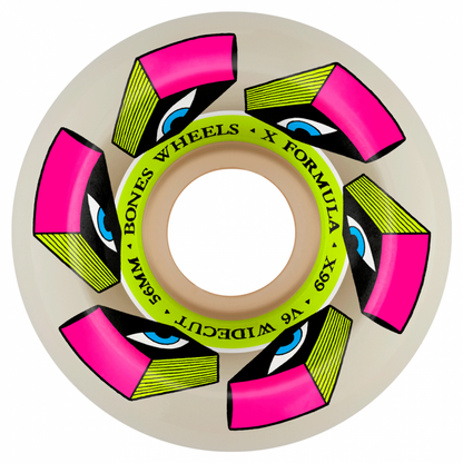 Rodas Bones Look Book X-Formula™ (XF) V6 Wide-Cut - 56mm 99A