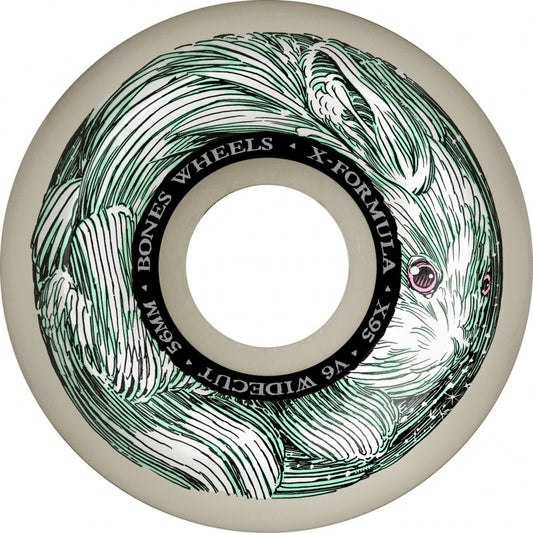 Rodas Bones Money Bunny X-Formula™ (XF) V6 Wide-Cut - 56mm 95A