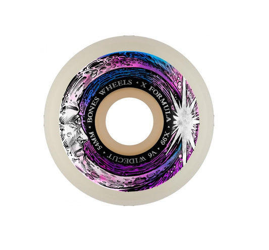 Rodas Bones Moon Beam X-Formula™ (XF) V6 Wide-Cut 54mm 99A