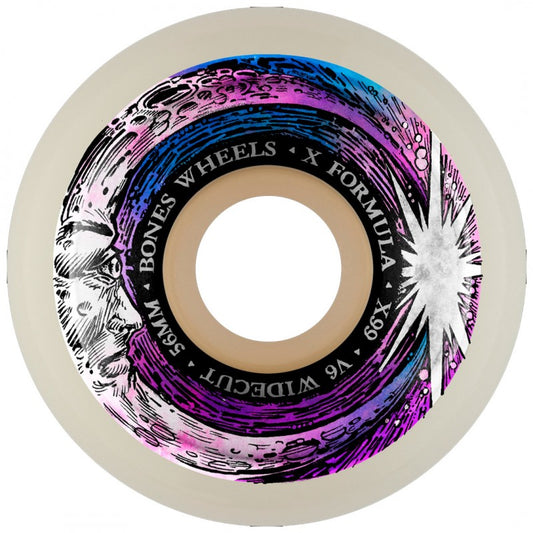 Rodas Bones Moon Beam X-Formula™ (XF) V6 Wide-Cut 56mm 99A