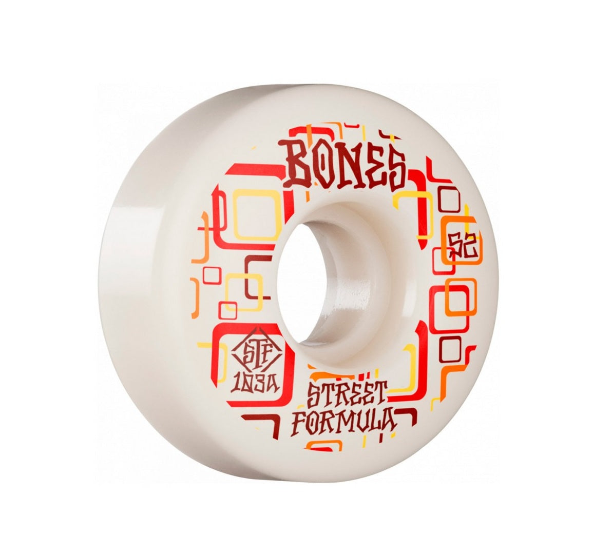 Rodas Bones Retros Street Tech Formula™ (STF) V3 Slims 52mm 103A