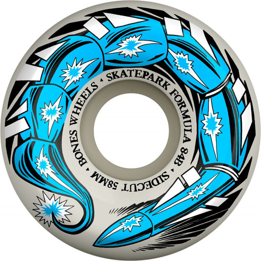 Bones Scorpeedo Skatepark Formula™ Sidecut Wheels (SPF) - 58mm 104A