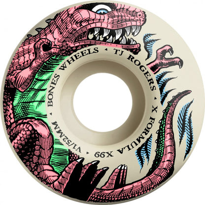 Rodas Bones Tj Rogers Dino-Sortas X-Formula™ (XF) V1 Standard - 52mm 99A