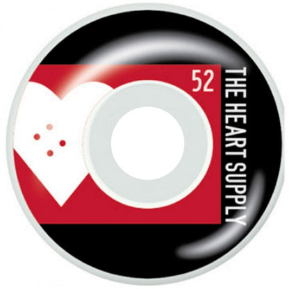 Heart Supply Even Red Wheels - 52mm 99A