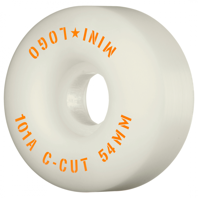 Mini-Logo C-Cut 2 White 54mm 101a Wheels
