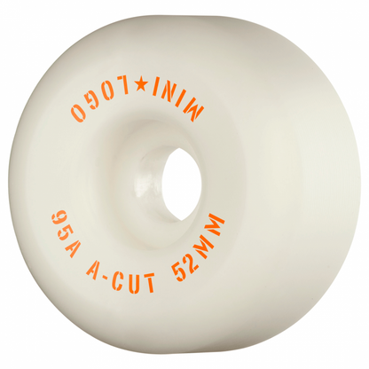Mini-Logo Hybrid A-Cut 2 White 52mm 95a Wheels