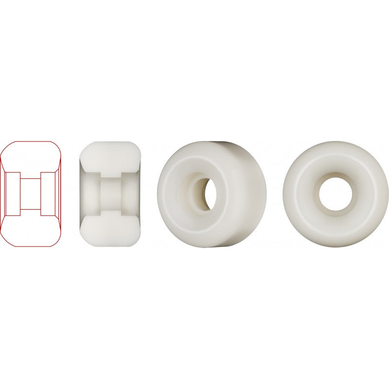 Rodas Powell Peralta Dragon Formula™ (DF) Nano Rats - 52mm x 30mm 93A