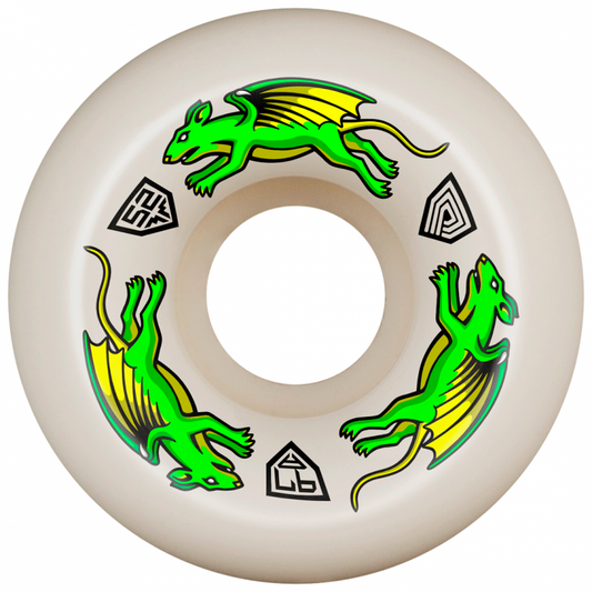 Rodas Powell Peralta Dragon Formula™ (DF) Nano Rats - 52mm x 30mm 97A