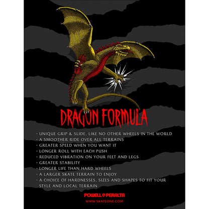 Rodas Powell Peralta Dragon Formula™ (DF) Nano Rats - 56mm x 39mm 97A