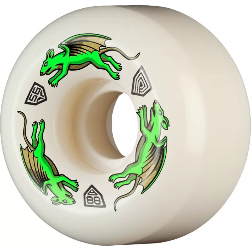 Rodas Powell Peralta Dragon Formula™ (DF) Nano Rats AV6 - 56mm x 36mm 88A