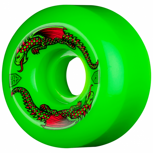 Powell Peralta Dragon Formula™ (DF) V6 Wide-Cut Green Wheels - 55mm 93A
