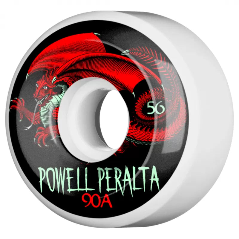 Rodas Powell Peralta Oval Dragon White - 56mm x 90a