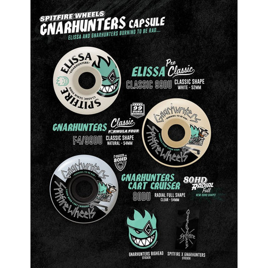 Rodas Spitfire Classic Gnarhunters Elissa Steamer 52mm 99a