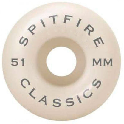 Rodas Spitfire Classic White Red - 51mm 99A