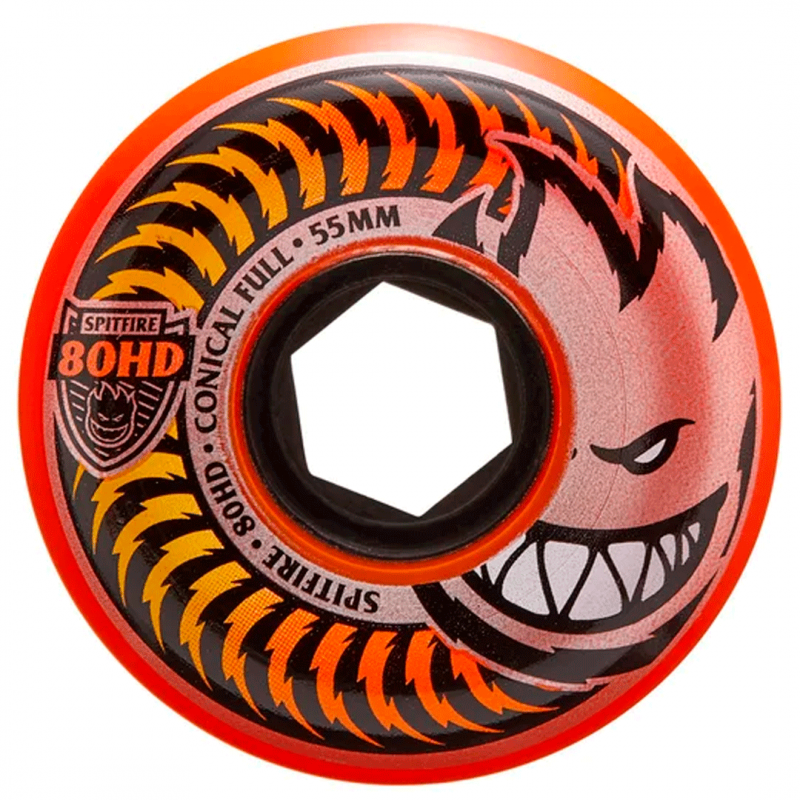 Rodas Spitfire Conical Full Chargers Fade Orange - 55mm 80HD
