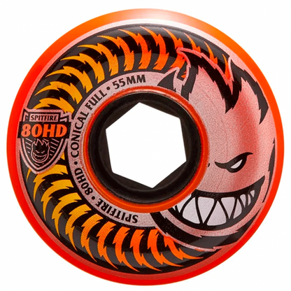 Rodas Spitfire Conical Full Chargers Fade Orange - 55mm 80HD