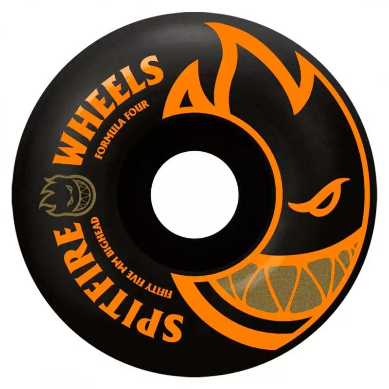 Rodas Spitfire Formula Four Bighead Black Orange 53mm 99DU