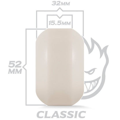 Rodas Spitfire Formula Four Classic Neon Green 52mm 99Du