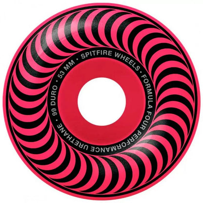 Rodas Spitfire Formula Four Classic Neon Pink 53mm 99Du