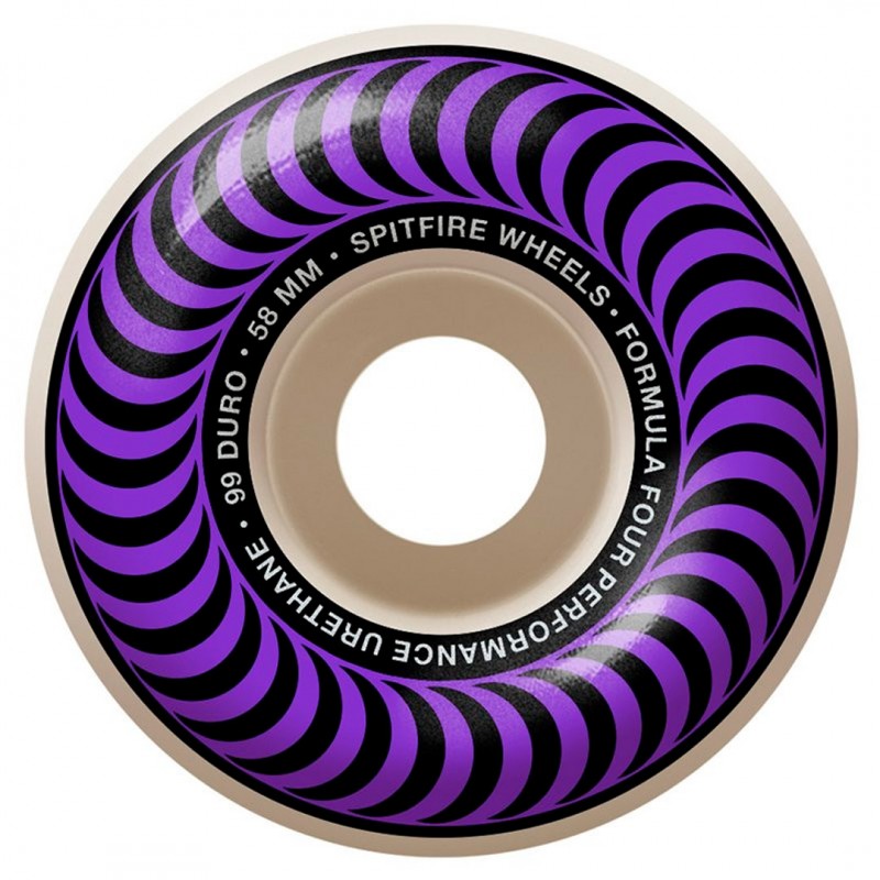 Rodas de Skate Spitfire Formula Four Classic Purple 58mm 99Du