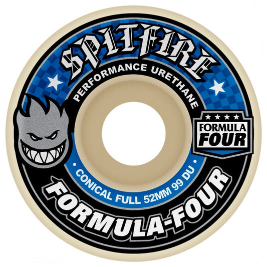 Spitfire Formula Four Conical Full Wheels - 52mm 99DU